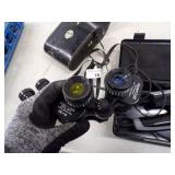 Pair of Binoculars, Hair Trimmer