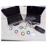 PSP with Games and 2 Hard side Cases with power cord