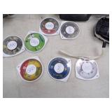 PSP with Games and 2 Hard side Cases with power cord