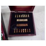 Poker set and Chess Set in Cases