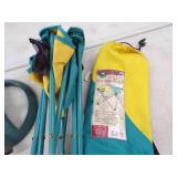 Thermometer, Sprinklers, Camping Table