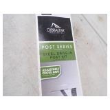 Steel Post Mail Box Drive in Post Kid