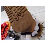 Vintage Phone, Spanish and US Ceramic Solders, Snow Boots and Snow Shoes