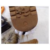 Vintage Phone, Spanish and US Ceramic Solders, Snow Boots and Snow Shoes