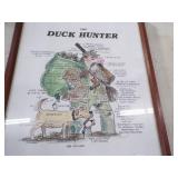 Hunting Artwork, Goose Decoys and Bison 2011 National Champions Sign