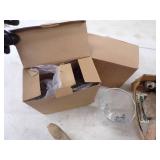 Beer Glasses, Reflectors, Tools, Plumbing parts