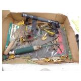 Beer Glasses, Reflectors, Tools, Plumbing parts