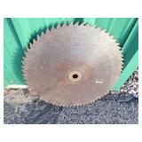 24" Vintage Saw Blade