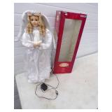 Angel lights up and Moves