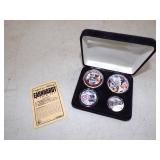 Dale Earnhardt 4 Coin Set