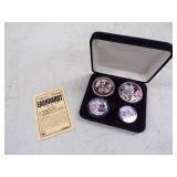 Dale Earnhardt 4 Coin Set