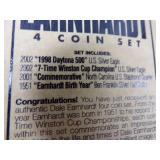 Dale Earnhardt 4 Coin Set