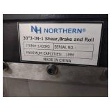 Northern 30" 3 in 1 Shear, Brake, &...