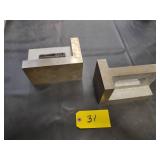 (2) Angle Plates, 8x4.5x5...