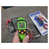Thermometer & (3) Testers...