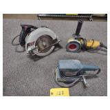 Circular Saw, Grinder, & Sander...