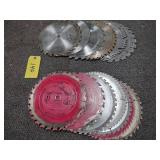 (14) 10" Saw Blades...