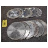 (13) 10" Saw Blades...
