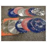 (13) 7 1/4" Saw Blades...