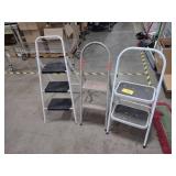 (3) Step Stools...