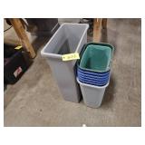 Trash Cans...