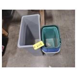 Trash Cans...