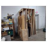 Stock Rack with Assorted Sheets, Pi...