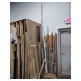 Stock Rack with Assorted Sheets, Pi...