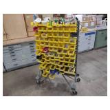 Bin Rack with Hardware...