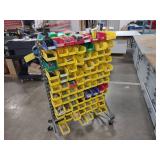Bin Rack with Hardware...
