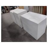 (3) Display Stands...