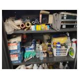 Two Door Cabinet with Contents...