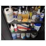 Two Door Cabinet with Contents...