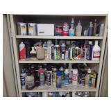 Two Door Cabinet with Contents...