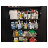 Two Door Cabinet with Contents...