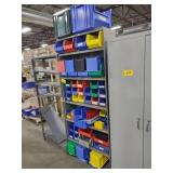 (2) Shelf Units with Poly Bins...