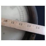 VINTAGE INDUSTRIAL (LARGE) PRESSURE GAUGE