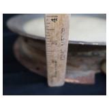 VINTAGE INDUSTRIAL (LARGE) PRESSURE GAUGE