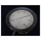 VINTAGE INDUSTRIAL (LARGE) PRESSURE GAUGE