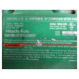 HITACHI COMPOUND MITER SAW