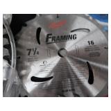 7 SAW BLADES (SOME NEW)