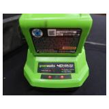 GREENWORKS DIGIPRO CHAINSAW / BATTERY AND CHARGER