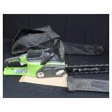 GREENWORKS DIGIPRO CHAINSAW / BATTERY AND CHARGER