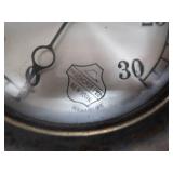 VINTAGE / ANTIQUE ASHCROFT CO STEAM GAUGE