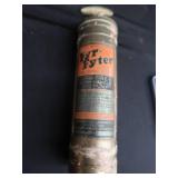 ANTIQUE 1920 BRASS FYR-FYTER FIRE EXTINGUISHER