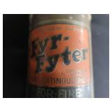 ANTIQUE 1920 BRASS FYR-FYTER FIRE EXTINGUISHER