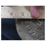VINTAGE WWI US VETERAN METAL MARKER