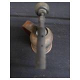 VINTAGE METAL MOPAR SIGN / VINTAGE BRASS BLOTORCH