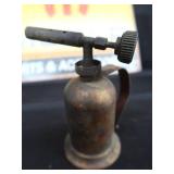 VINTAGE METAL MOPAR SIGN / VINTAGE BRASS BLOTORCH