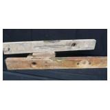 ANTIQUE WOODEN RULE & LEVELS